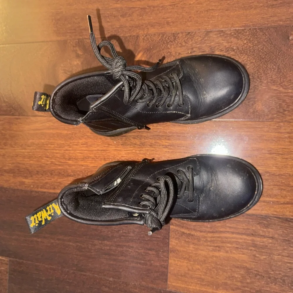 Dr. Martens Black Lace-Up Boots